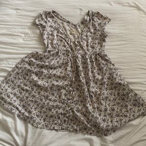 Denim by Ralph Lauren baby doll floral dress